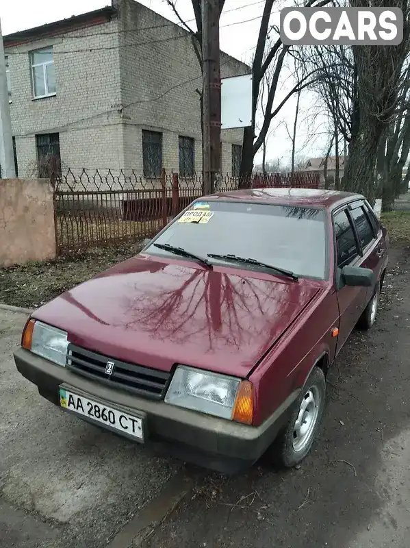 Седан ВАЗ / Lada 21099 2006 1.5 л. Ручна / Механіка обл. Харківська, Лозова - Фото 1/6