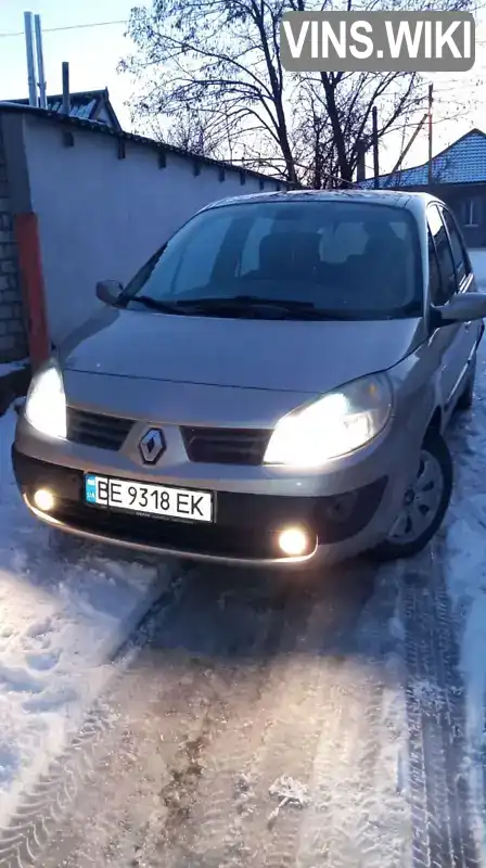 Мінівен Renault Scenic 2006 1.6 л. Ручна / Механіка обл. Миколаївська, Вознесенськ - Фото 1/20