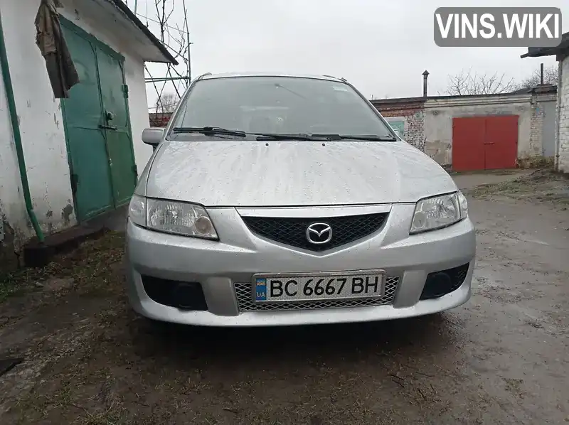 Минивэн Mazda Premacy 2002 1.8 л. Ручная / Механика обл. Львовская, Каменка-Бугская - Фото 1/14