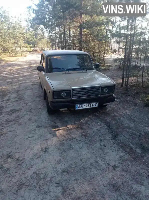 Седан ВАЗ / Lada 2107 1988 1.5 л. обл. Дніпропетровська, Новомосковськ - Фото 1/8