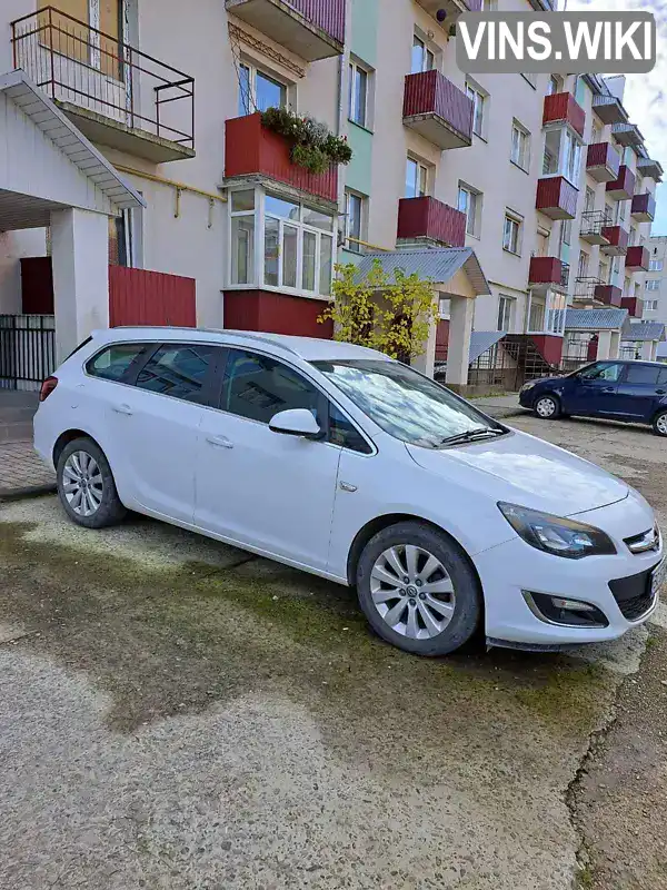 W0LPE8E38F8019227 Opel Astra 2014 Универсал 1.6 л. Фото 7