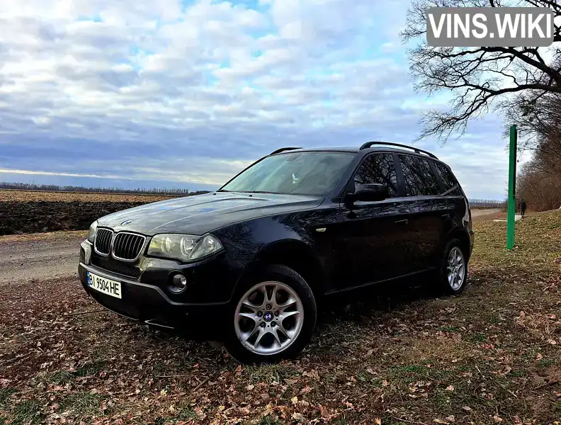 Внедорожник / Кроссовер BMW X3 2007 2 л. Ручная / Механика обл. Полтавская, Дыканька - Фото 1/13