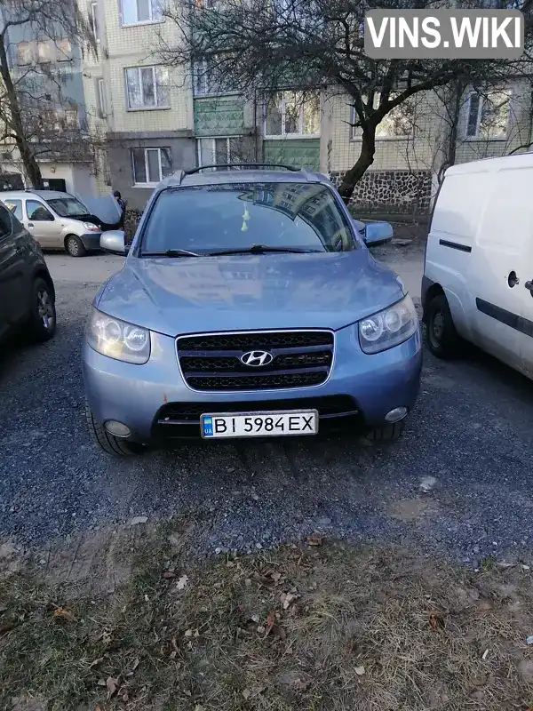 Внедорожник / Кроссовер Hyundai Santa FE 2006 2.2 л. Автомат обл. Полтавская, Полтава - Фото 1/14