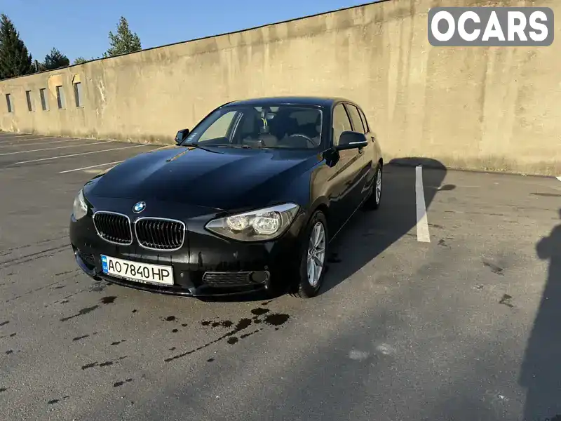 Хетчбек BMW 1 Series 2013 1.6 л. Ручна / Механіка обл. Закарпатська, Ужгород - Фото 1/21