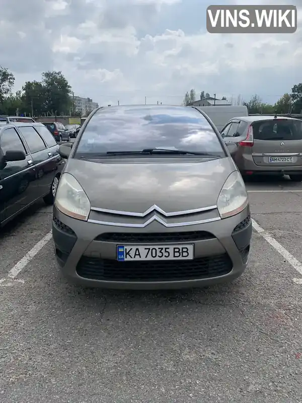 Минивэн Citroen C4 Picasso 2008 1.6 л. Ручная / Механика обл. Киевская, Белая Церковь - Фото 1/8