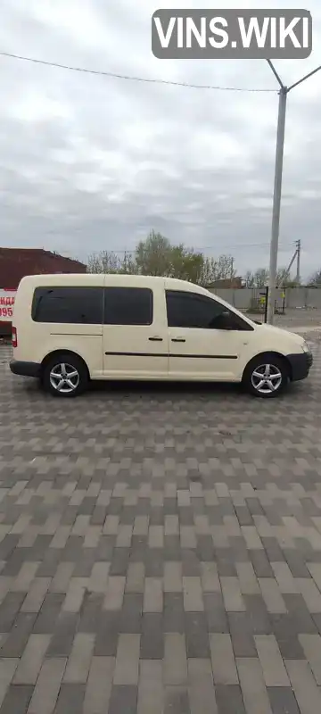 Мінівен Volkswagen Caddy 2010 2 л. Ручна / Механіка обл. Хмельницька, Шепетівка - Фото 1/21