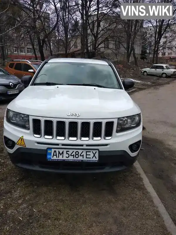 Внедорожник / Кроссовер Jeep Compass 2014 2 л. Вариатор обл. Житомирская, Житомир - Фото 1/16