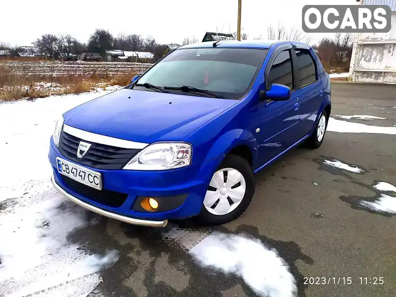 Седан Dacia Logan 2008 1.6 л. Ручна / Механіка обл. Чернігівська, Мена - Фото 1/14