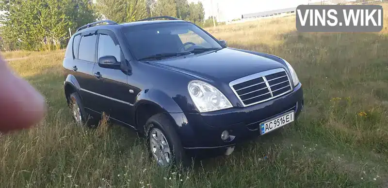 Позашляховик / Кросовер SsangYong Rexton 2008 2.7 л. Ручна / Механіка обл. Волинська, Луцьк - Фото 1/10