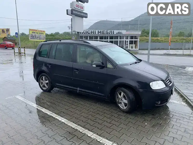 Мінівен Volkswagen Touran 2005 1.9 л. Автомат обл. Закарпатська, Тячів - Фото 1/9