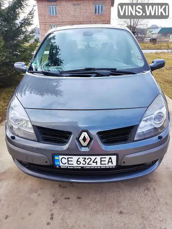 Мінівен Renault Scenic 2007 1.9 л. Ручна / Механіка обл. Чернівецька, Чернівці - Фото 1/21