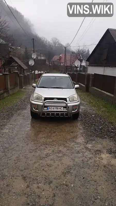 Внедорожник / Кроссовер Toyota RAV4 2003 2 л. Ручная / Механика обл. Закарпатская, Хуст - Фото 1/10