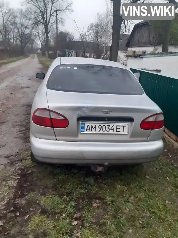 Седан Daewoo Sens 2003 1.3 л. Ручная / Механика обл. Житомирская, Ружин - Фото 1/4