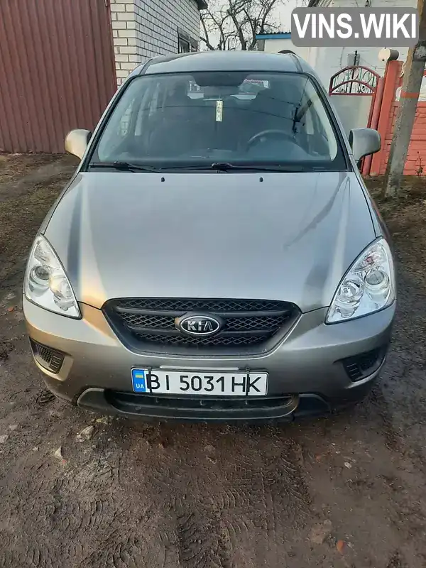 Минивэн Kia Carens 2008 2 л. обл. Полтавская, Полтава - Фото 1/15