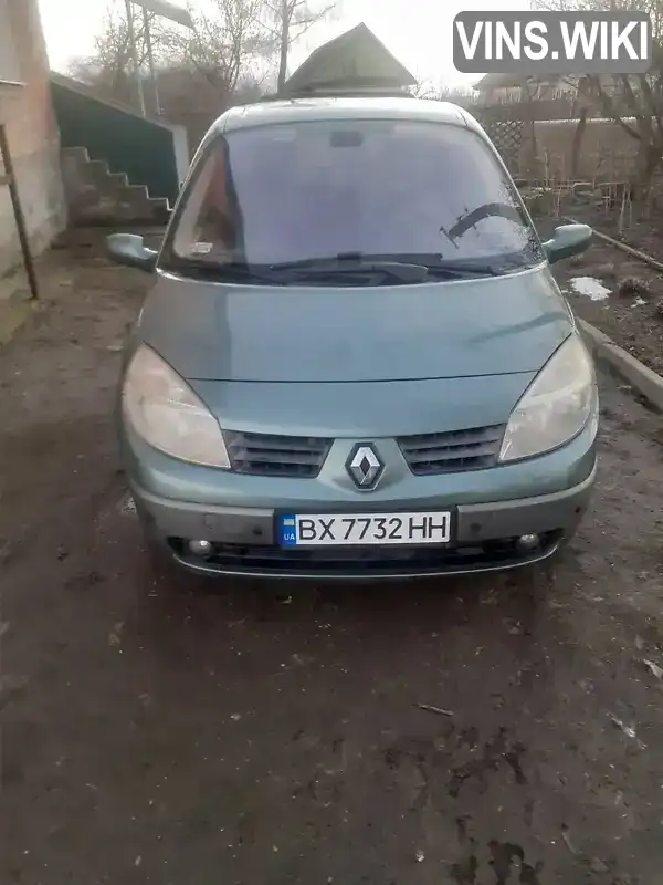 Мінівен Renault Grand Scenic 2004 2 л. Ручна / Механіка обл. Хмельницька, Білогір'я - Фото 1/11