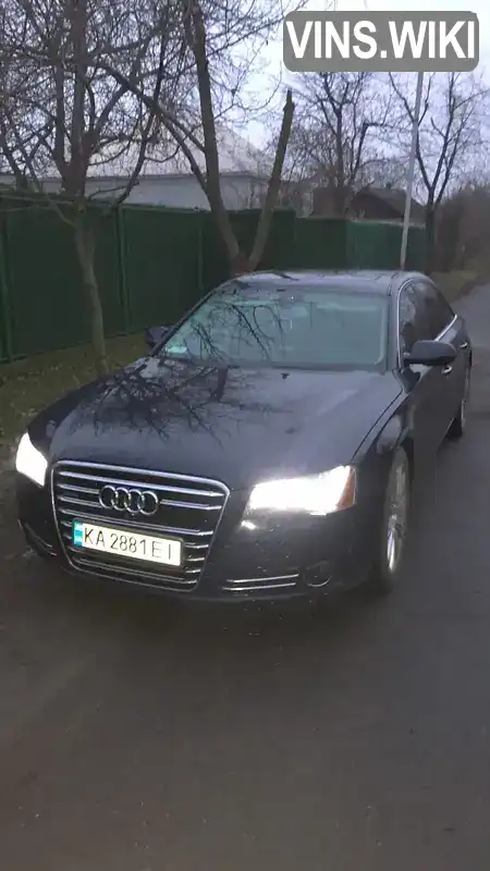 Седан Audi A8 2013 3 л. Автомат обл. Киевская, Киев - Фото 1/12