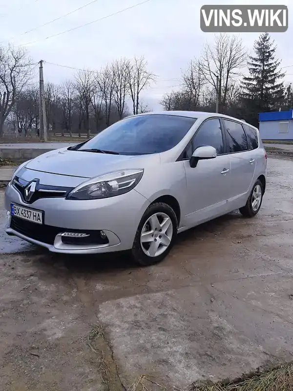 Мінівен Renault Grand Scenic 2015 1.5 л. Ручна / Механіка обл. Хмельницька, Нова Ушиця - Фото 1/20