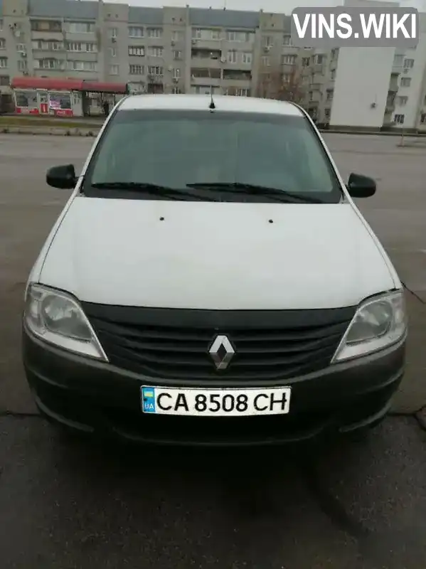 Седан Renault Logan 2013 1.4 л. Ручная / Механика обл. Киевская, Борисполь - Фото 1/4