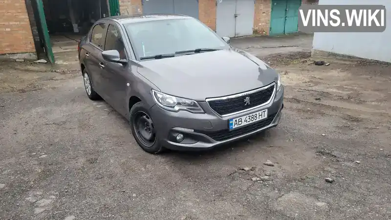 VF3DD9HP0JJ789120 Peugeot 301 2018 Седан 1.6 л. Фото 1