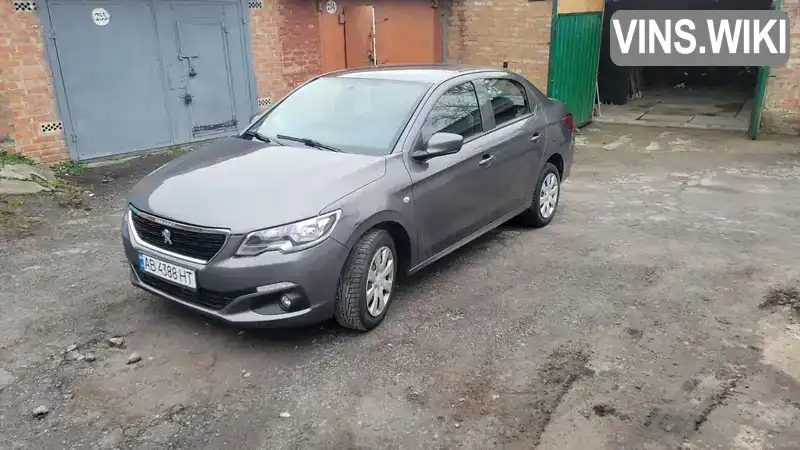 VF3DD9HP0JJ789120 Peugeot 301 2018 Седан 1.6 л. Фото 2