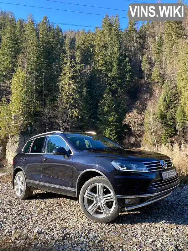 Внедорожник / Кроссовер Volkswagen Touareg 2014 3 л. Автомат обл. Ивано-Франковская, Верховина - Фото 1/21