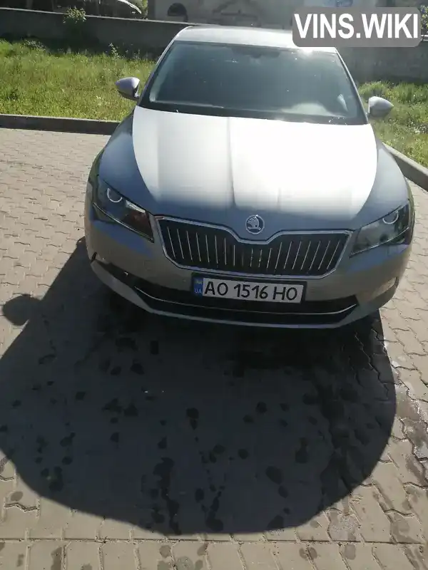 Ліфтбек Skoda Superb 2017 2 л. Ручна / Механіка обл. Закарпатська, Ужгород - Фото 1/20