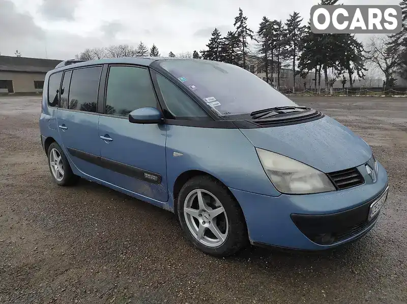 Мінівен Renault Espace 2002 2.2 л. Ручна / Механіка обл. Чернівецька, Чернівці - Фото 1/15