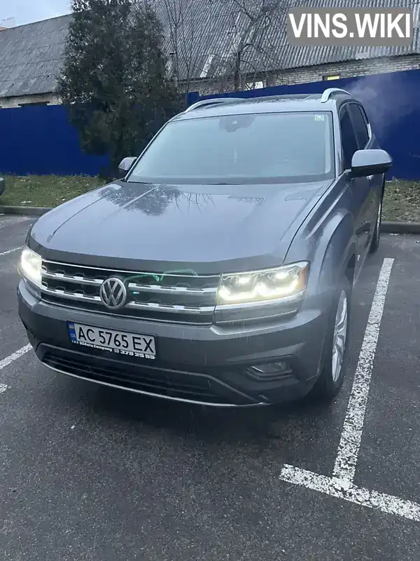 Внедорожник / Кроссовер Volkswagen Atlas 2019 3.6 л. Автомат обл. Волынская, Луцк - Фото 1/11