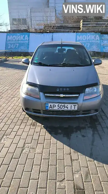 Хетчбек Chevrolet Kalos 2007 1.1 л. Ручна / Механіка обл. Запорізька, Запоріжжя - Фото 1/11