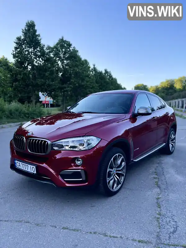 Позашляховик / Кросовер BMW X6 2017 3 л. Автомат обл. Черкаська, Умань - Фото 1/21