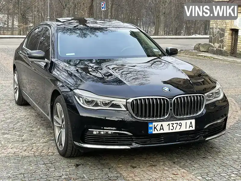 Седан BMW 7 Series 2016 4.4 л. Автомат обл. Киевская, Киев - Фото 1/21