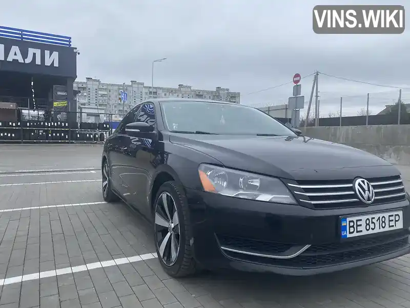 Седан Volkswagen Passat 2012 2.5 л. Автомат обл. Николаевская, Первомайск - Фото 1/19