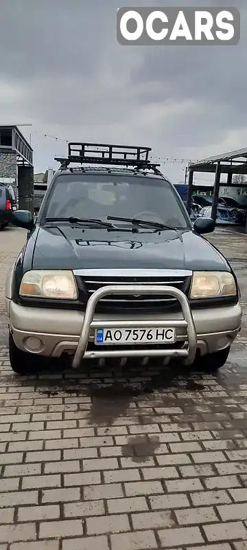 Позашляховик / Кросовер Suzuki Grand Vitara 2003 2.5 л. Автомат обл. Закарпатська, Рахів - Фото 1/10