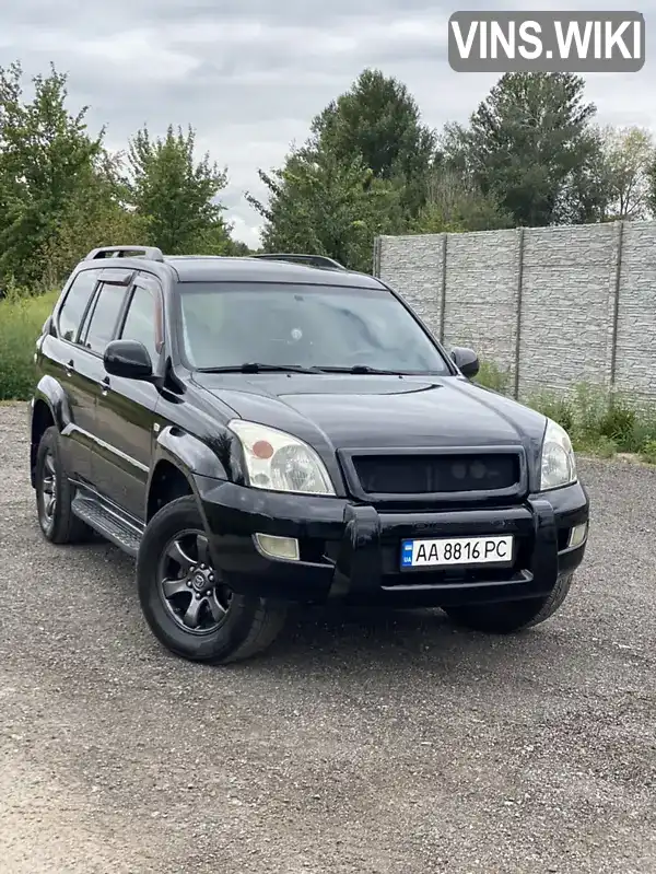 Внедорожник / Кроссовер Toyota Land Cruiser Prado 2006 4 л. Автомат обл. Киевская, Киев - Фото 1/21