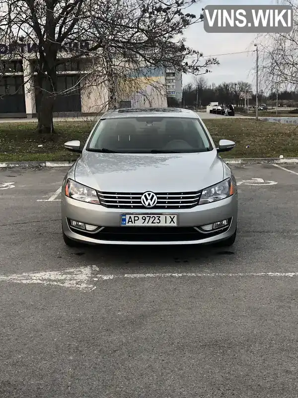 Седан Volkswagen Passat 2012 2 л. Робот обл. Запорізька, Запоріжжя - Фото 1/16