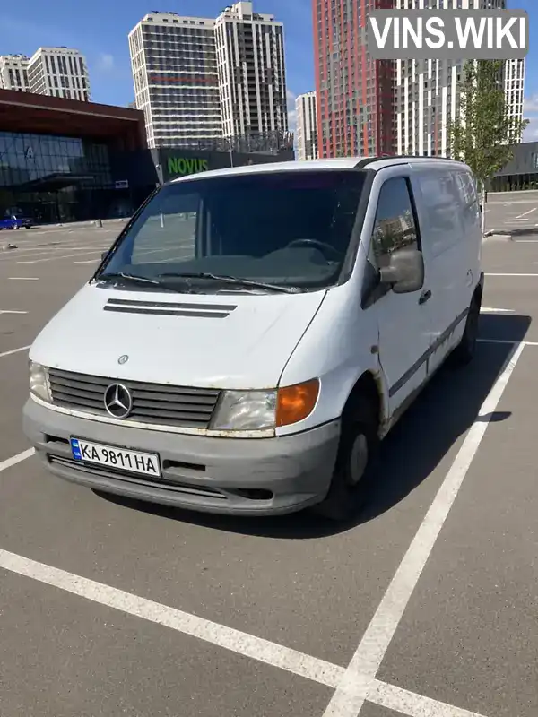 Мінівен Mercedes-Benz Vito 2000 2.2 л. Ручна / Механіка обл. Київська, Київ - Фото 1/11