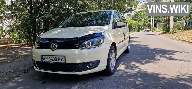 Мікровен Volkswagen Touran 2014 1.6 л. Ручна / Механіка обл. Запорізька, Запоріжжя - Фото 1/21