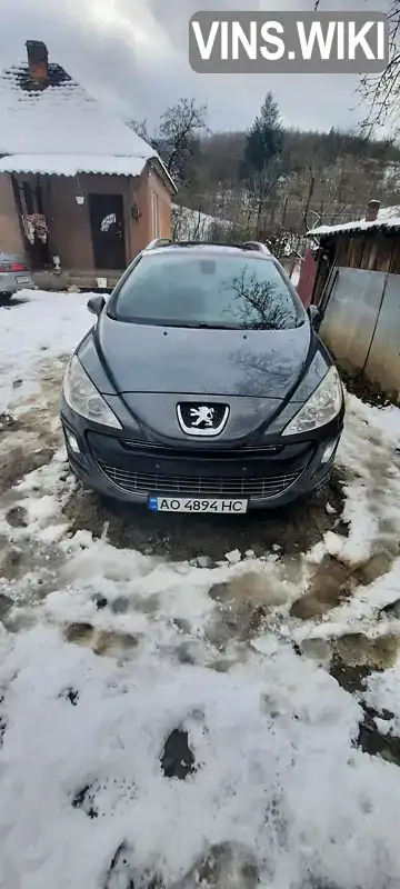 Універсал Peugeot 308 2008 1.6 л. Ручна / Механіка обл. Закарпатська, Ужгород - Фото 1/21