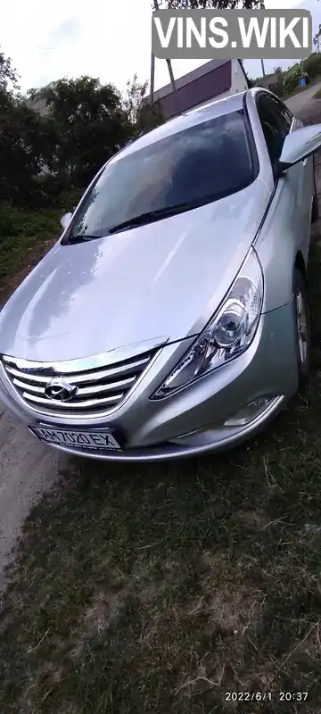 Седан Hyundai Sonata 2012 2 л. Автомат обл. Житомирська, Попільня - Фото 1/21