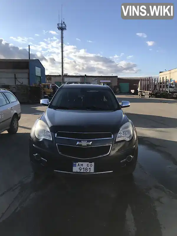 Позашляховик / Кросовер Chevrolet Equinox 2011 2.4 л. Автомат обл. Житомирська, Житомир - Фото 1/10