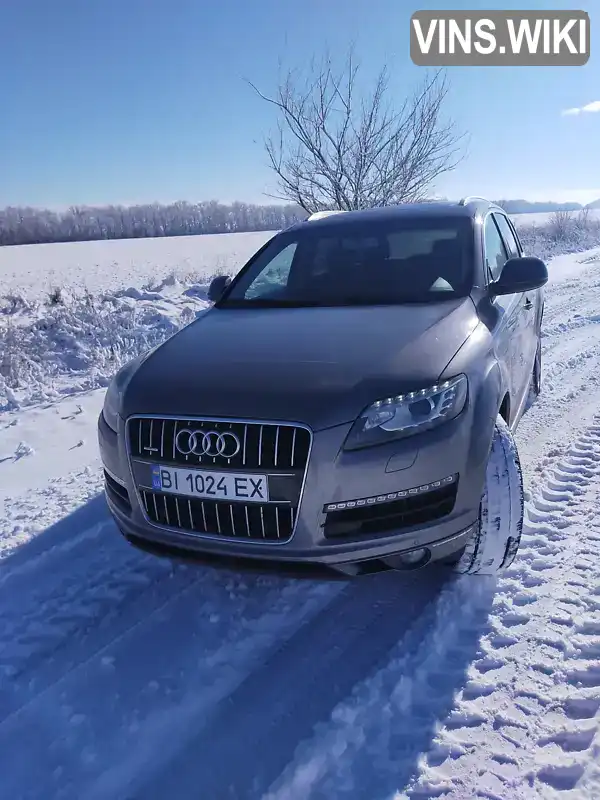 Позашляховик / Кросовер Audi Q7 2012 3 л. Автомат обл. Полтавська, Полтава - Фото 1/21