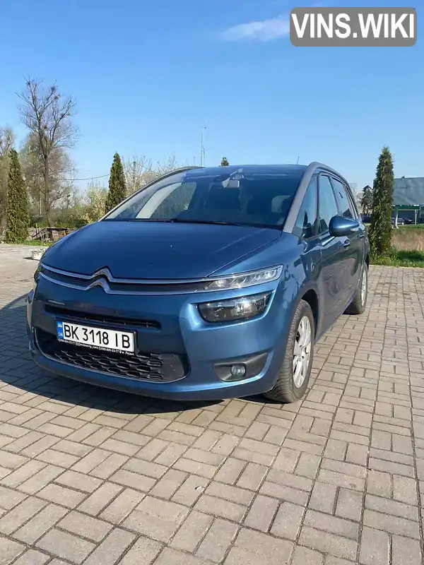 Универсал Citroen C4 Picasso 2016 1.6 л. Ручная / Механика обл. Ровенская, Дубно - Фото 1/21