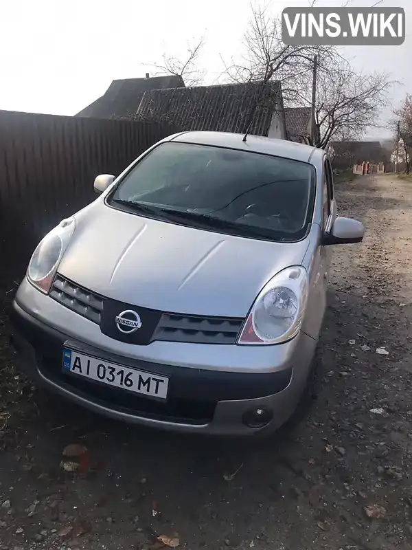 Хэтчбек Nissan Note 2008 1.5 л. Ручная / Механика обл. Киевская, Белая Церковь - Фото 1/8