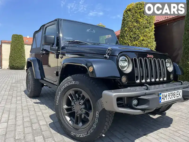 Позашляховик / Кросовер Jeep Wrangler 2016 3.6 л. Автомат обл. Львівська, Жовква - Фото 1/21