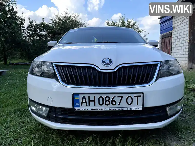 Ліфтбек Skoda Rapid 2013 1.2 л. Ручна / Механіка обл. Донецька, Слов'янськ - Фото 1/21