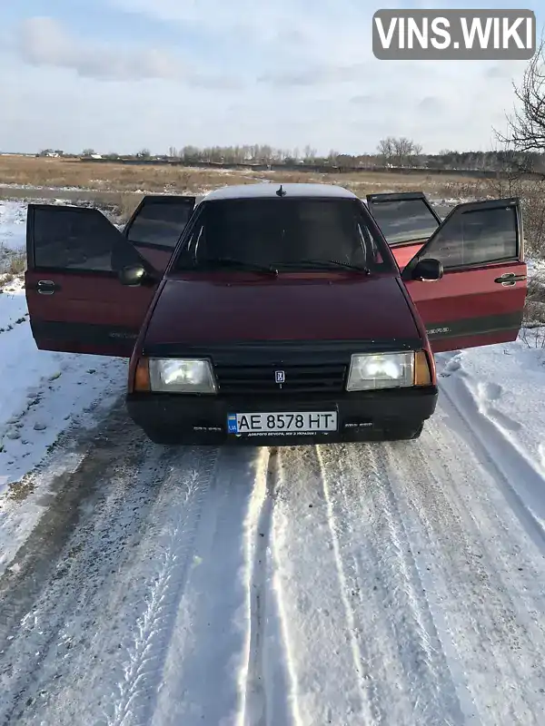 Хэтчбек ВАЗ / Lada 2109 1992 1.3 л. Ручная / Механика обл. Днепропетровская, Новомосковск - Фото 1/6