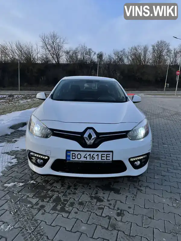 Седан Renault Fluence 2014 1.5 л. Робот обл. Тернопольская, Тернополь - Фото 1/15