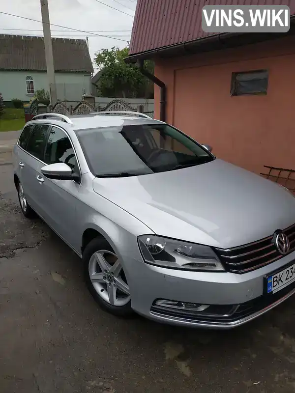 Універсал Volkswagen Passat 2011 2 л. Ручна / Механіка обл. Рівненська, Рівне - Фото 1/21