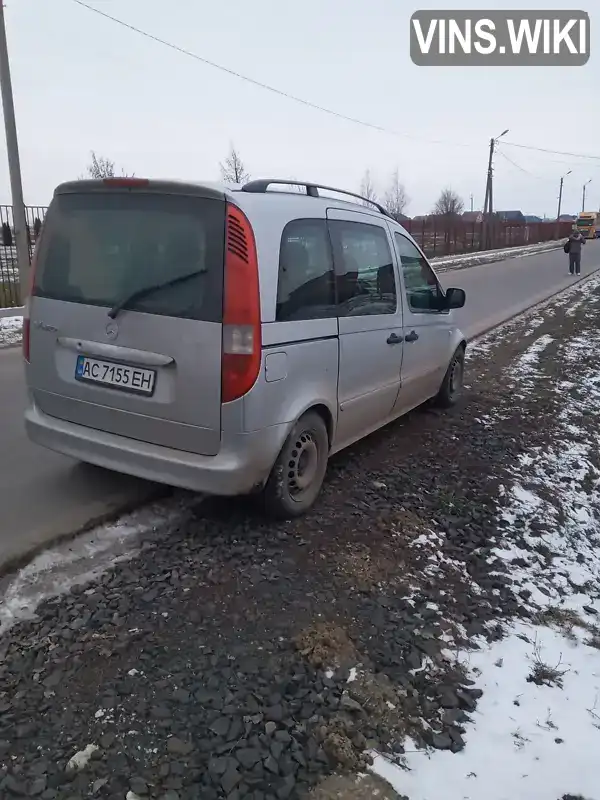 Мінівен Mercedes-Benz Vaneo 2002 1.6 л. Ручна / Механіка обл. Волинська, Луцьк - Фото 1/4