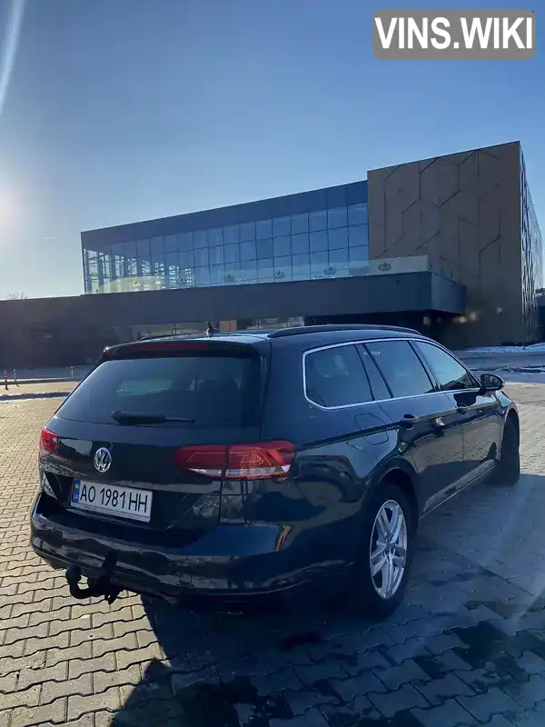 WVWZZZ3CZJE116544 Volkswagen Passat 2017 Универсал 2 л. Фото 8